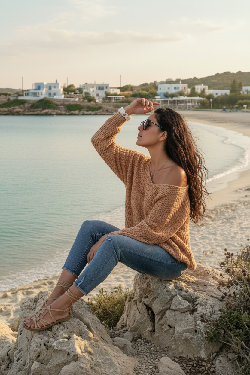 Jean court stretch trendy déchiré — Vogue Française