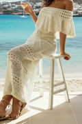 Robe bohème bodycon raffinée en crochet — Vogue Française