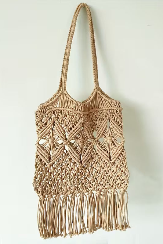 Sac en tissage ajouré effet paille — Vogue Française