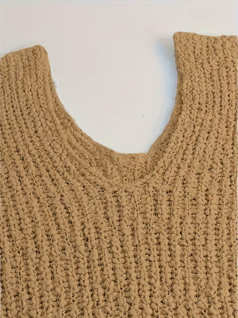 Pull élégant loose en tricot léger — Vogue Française