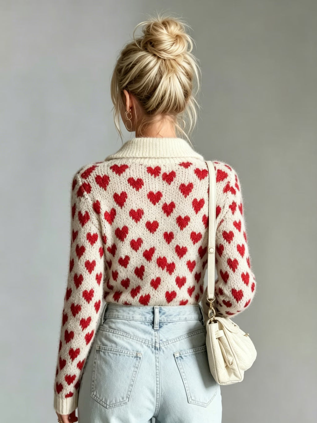 Pull Paris Mon Amour – Col V Élégant